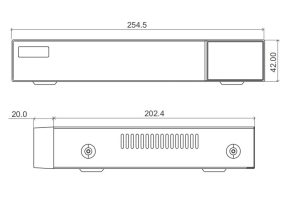 TD-3100B1 Dimension