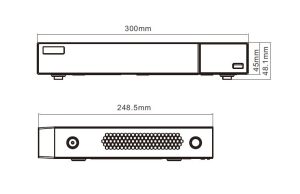 TD-3100B1H Dimension