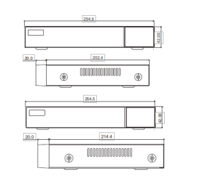 TD-2104NS-HC-H/TD-2108NS-HC-H
