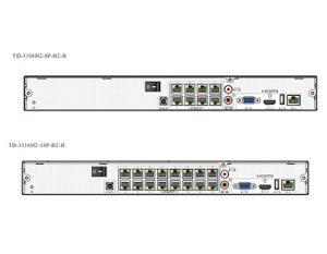 TD-3108H2-8P-B2-B/TD-3116H2-16P-B2-B